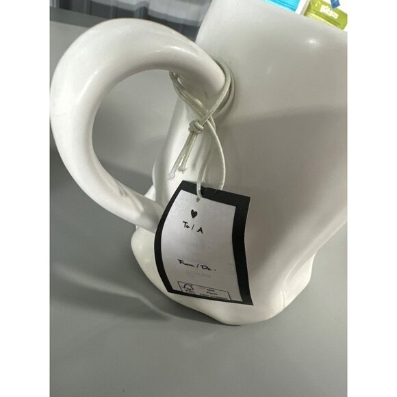 TJ Maxx Ghost Ceramic Mug White Red I'd Rather Be At TJ Maxx Microwave Safe - Picture 6 of 6